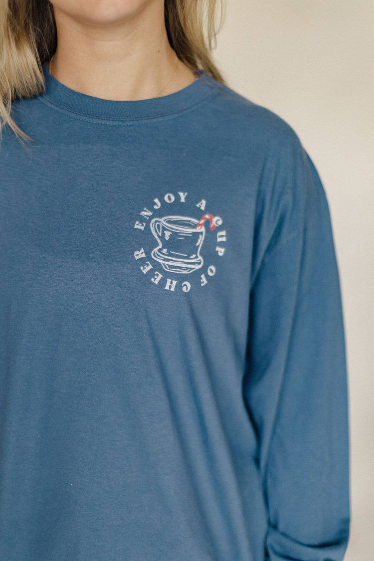 Enjoy A Cup of Cheer Long Sleeve