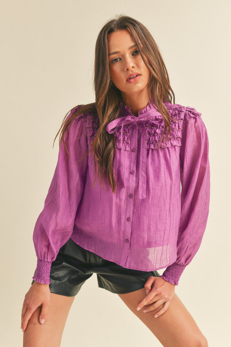 Enchanted Ruffle Top
