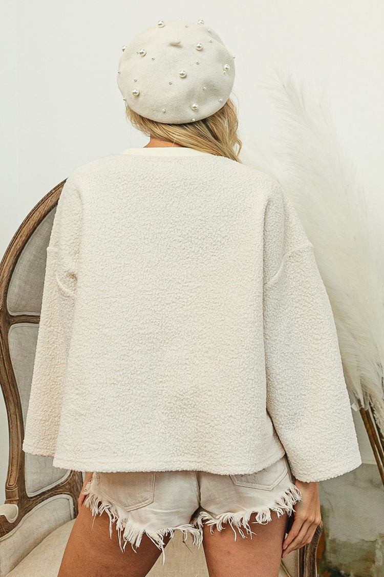 Santa Baby Sherpa Pullover