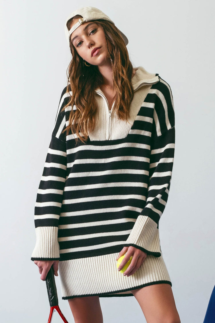 Classy but Cozy Sweater Dress