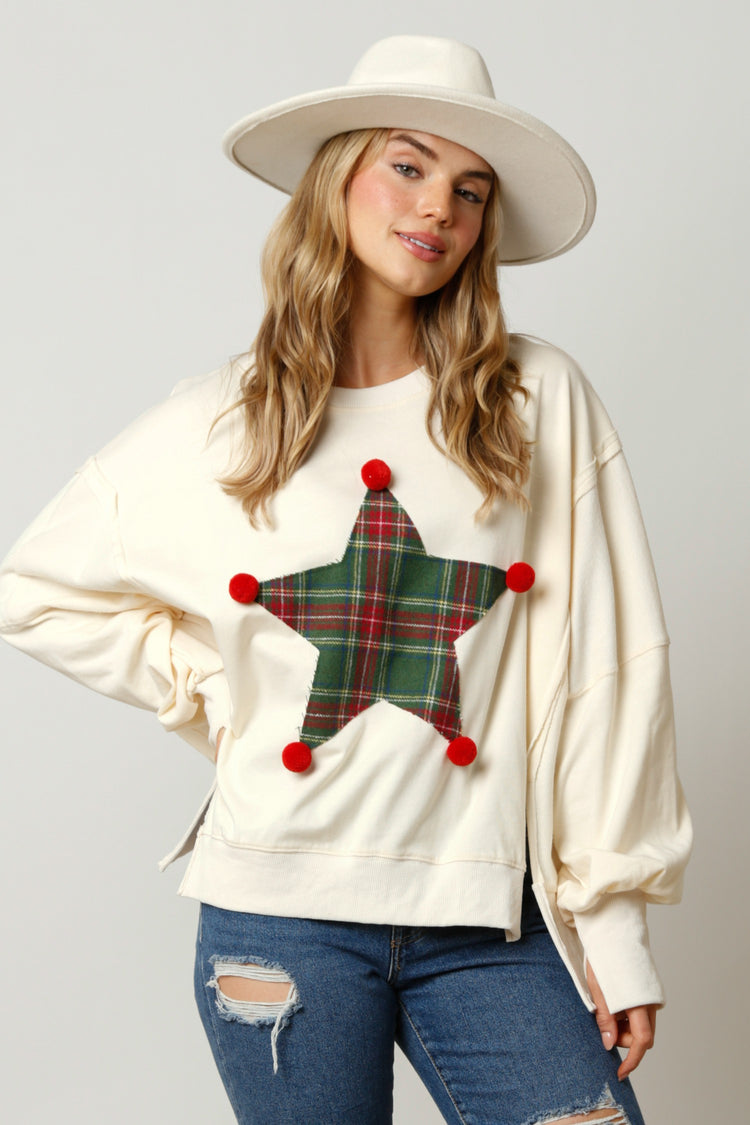 Groovy Star Sweatshirt