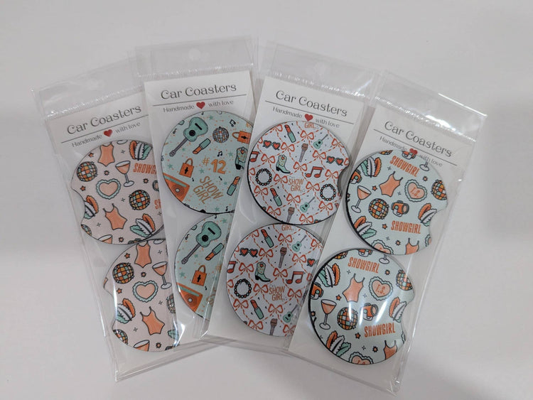 TS Showgirl Car Coasters