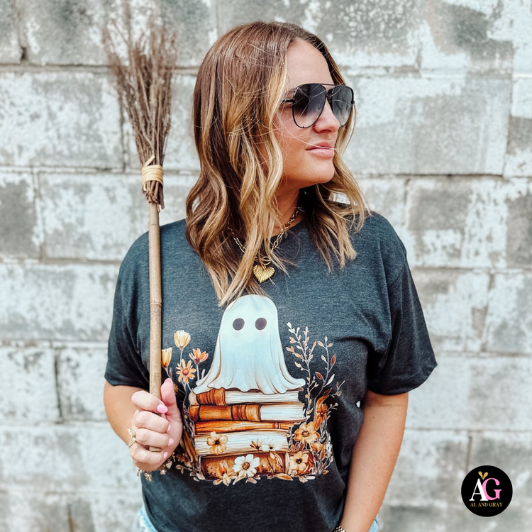 Book Loving Boo Tee