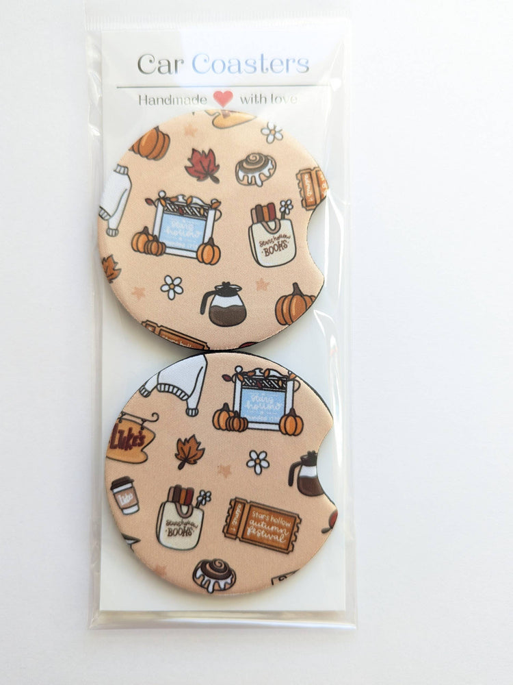 Gilmore Girls Inspired Autumn Fall Car Coasters