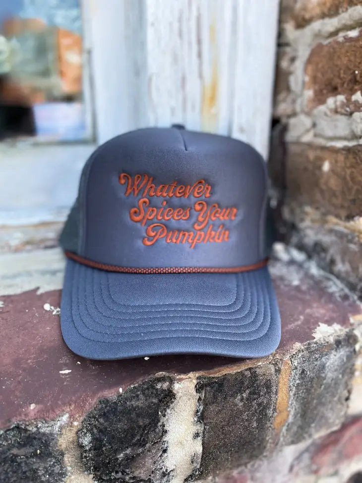 Whatever Spices Your Pumpkin Trucker