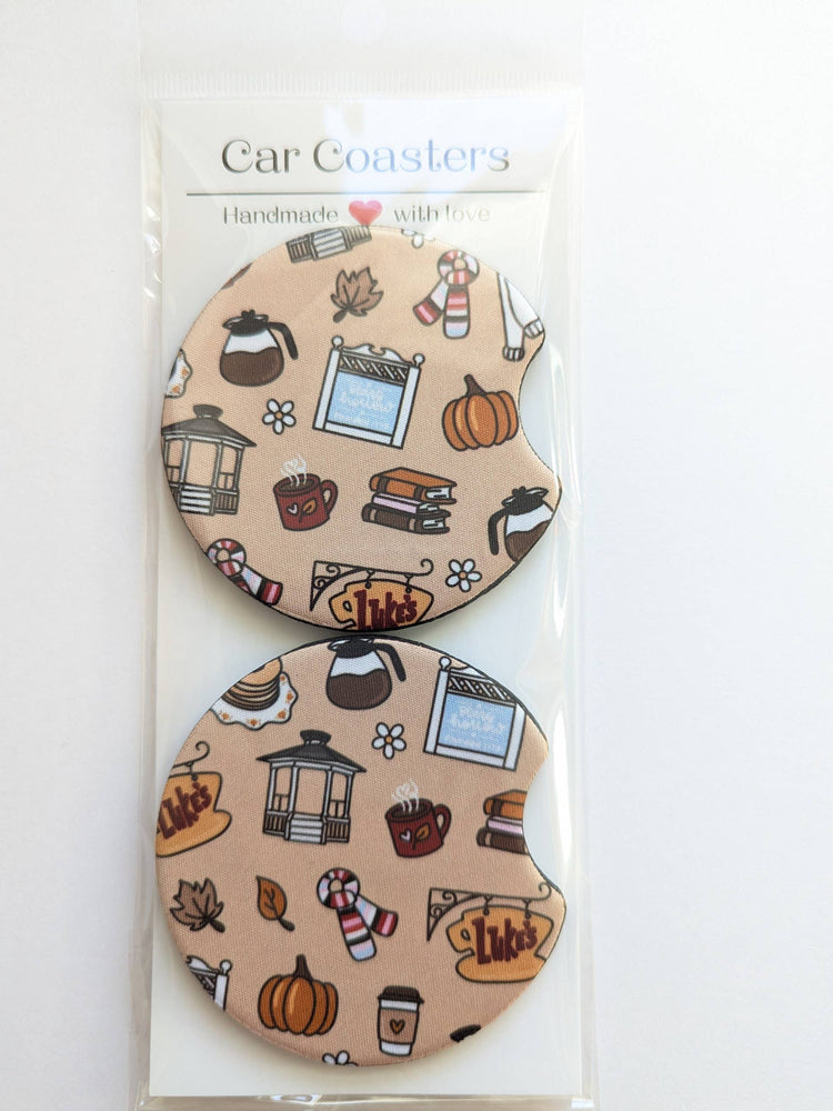 Gilmore Girls Inspired Autumn Fall Car Coasters