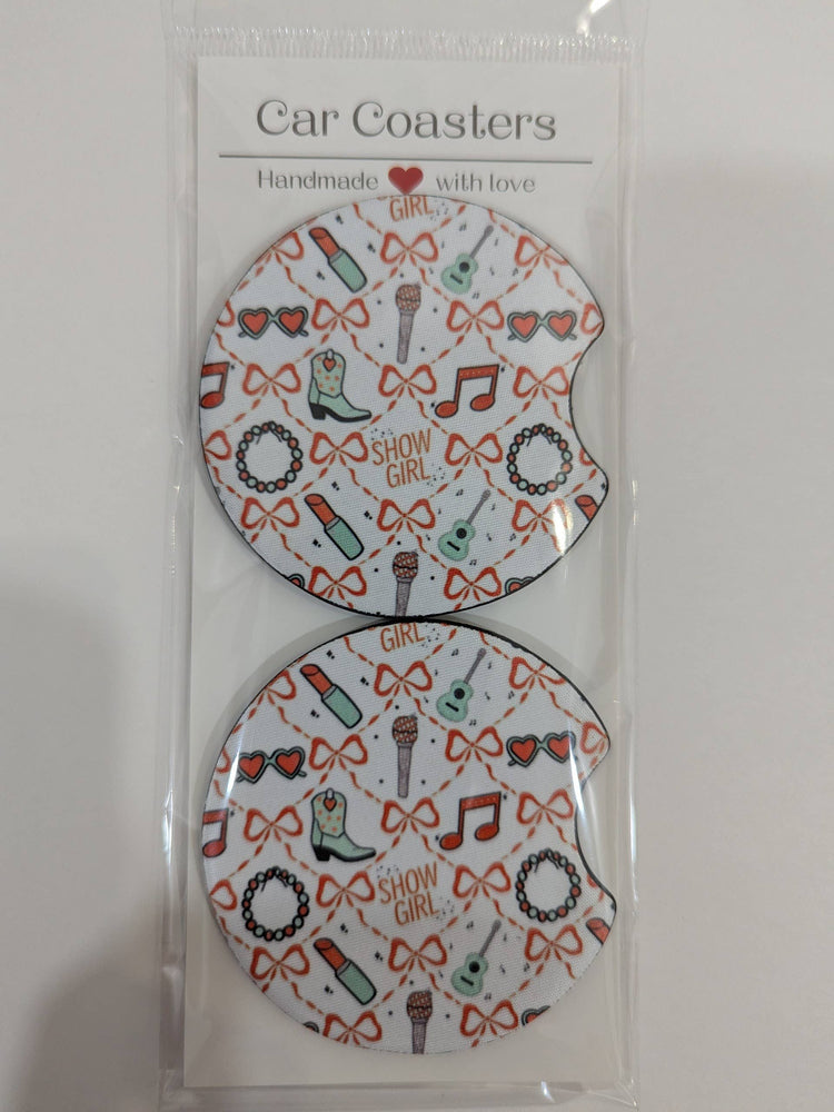 TS Showgirl Car Coasters