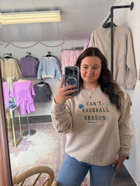 Baseball Season Crewneck