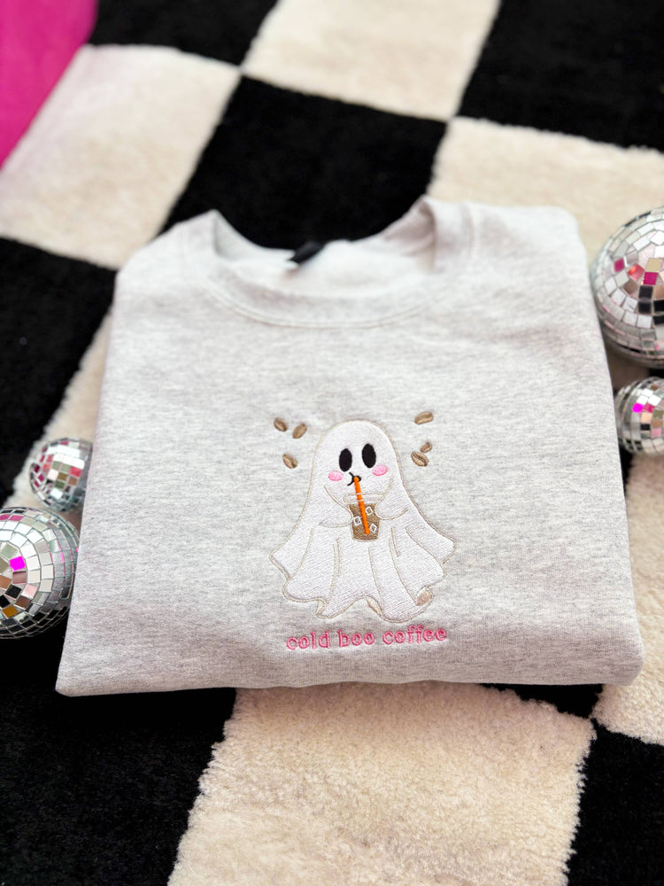 Cold Boo Embroidered Crewneck
