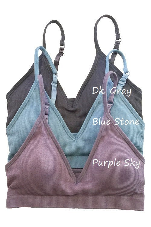 Big Mood Bralette Purple Sky