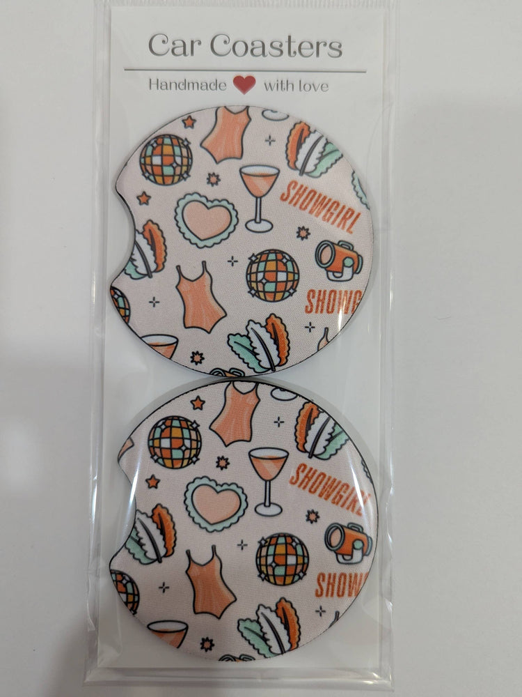 TS Showgirl Car Coasters