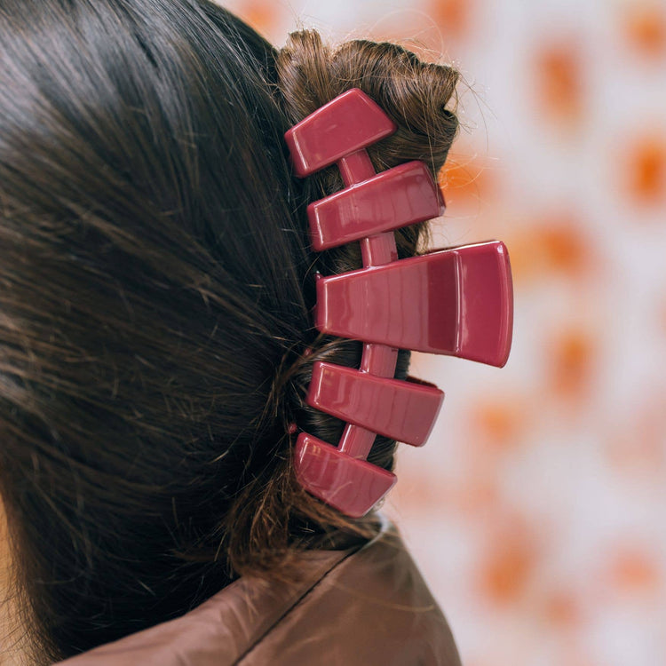 Teleties Large Classic Hair Clip Wild Side