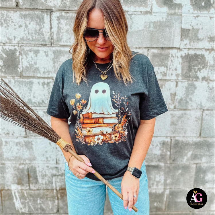 Book Loving Boo Tee