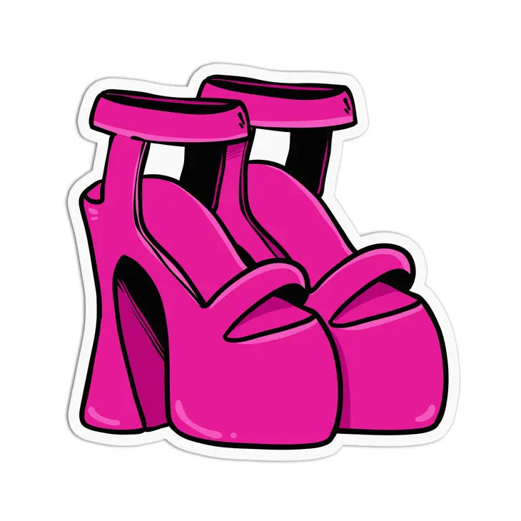 Barbie Heels Sticker