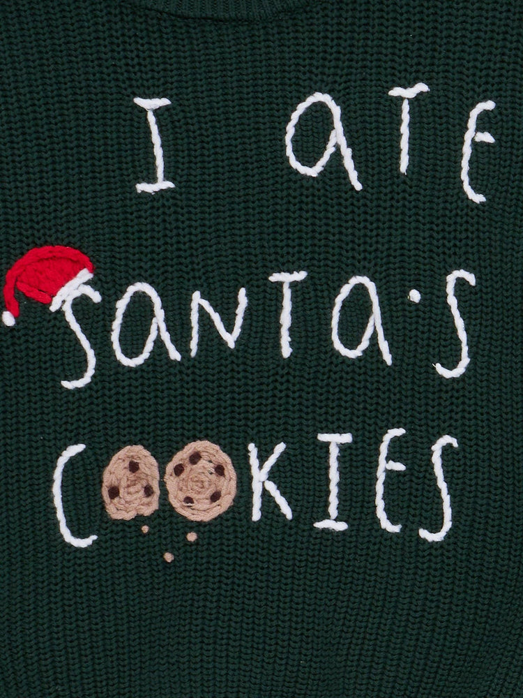 I Ate Santa's Cookies Kids Sweater