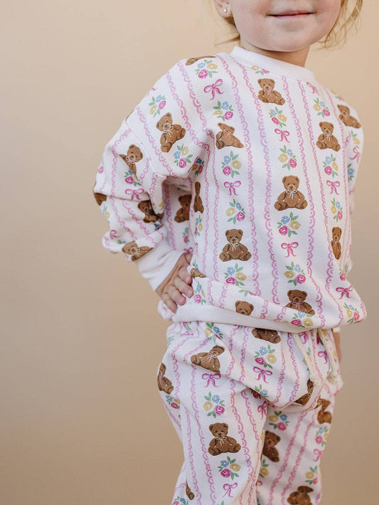 Sweet Bear Jogger Set ONE 12-18M LEFT