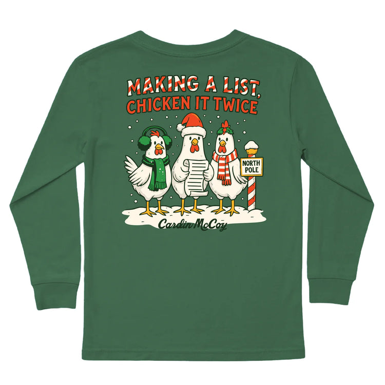 Chicken It Twice Tee ONE 2T/3T LEFT