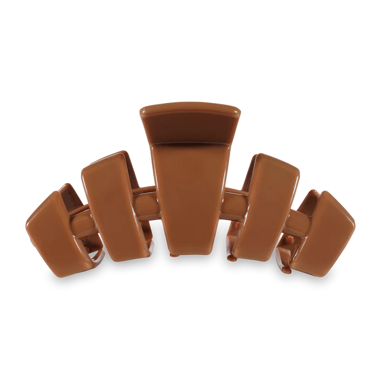 Teleties Classic Caramel Large Hair Clip