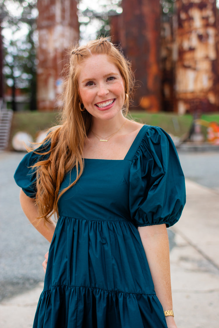 Touch of Fall Midi Dress