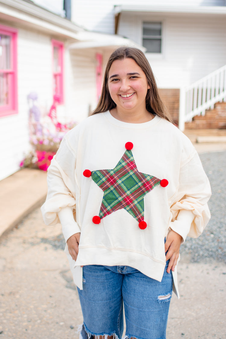 Groovy Star Sweatshirt