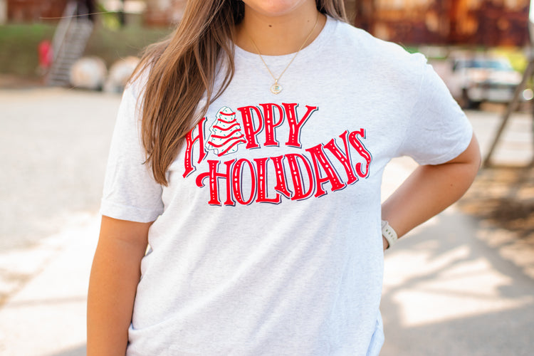 Tree Cake Holidays Tee