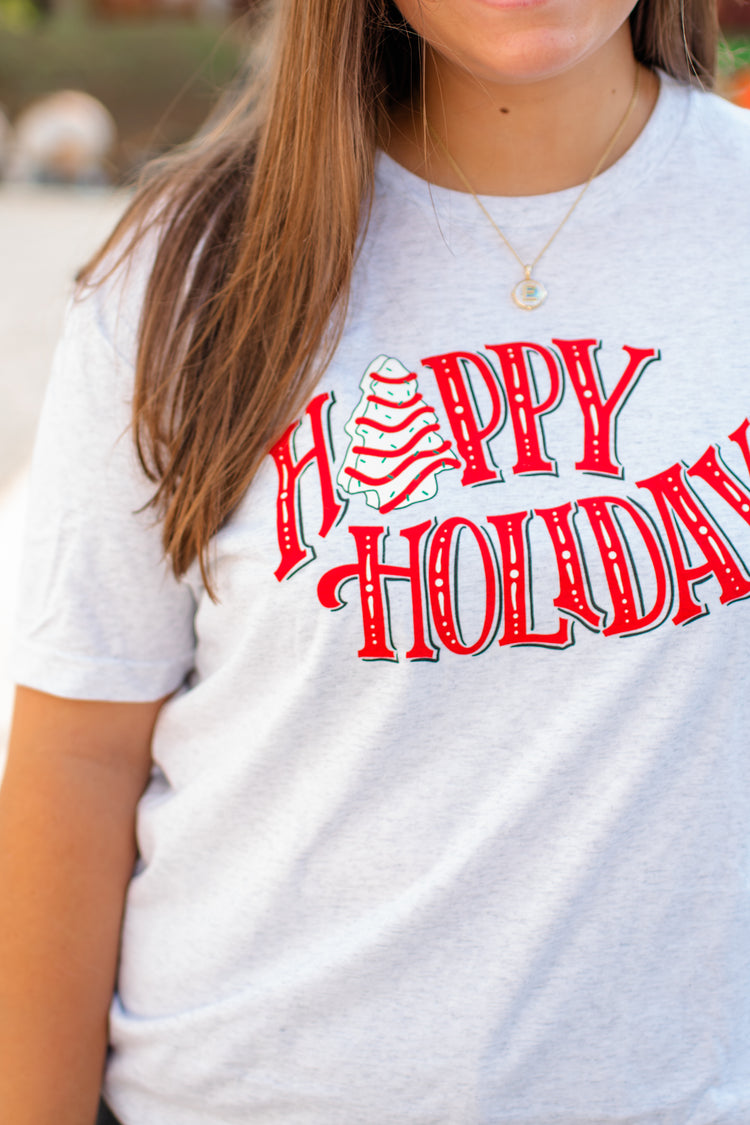 Tree Cake Holidays Tee