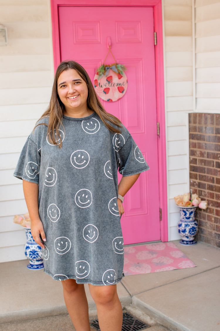 Live Laugh Love Dress Black