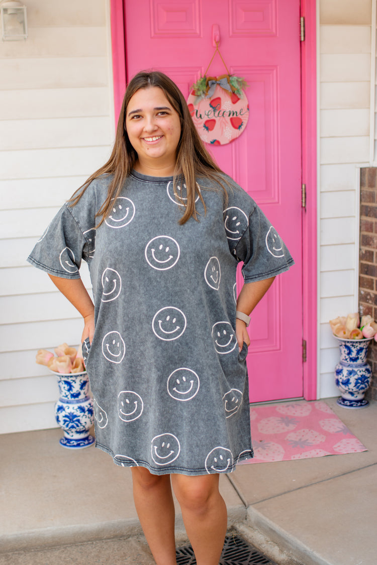 Live Laugh Love Dress Black