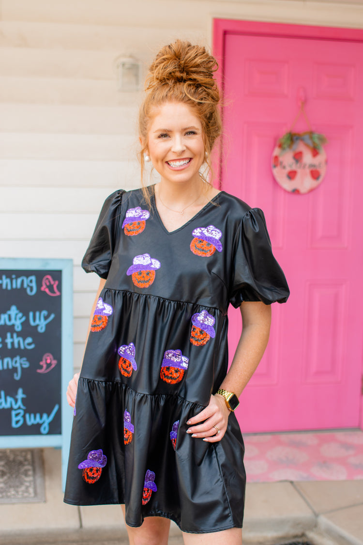 Howdy Jack-O Patch Dress