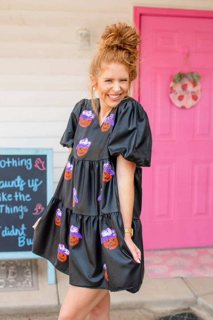 Howdy Jack-O Patch Dress