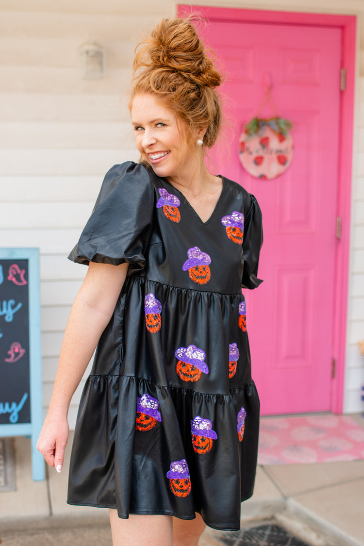 Howdy Jack-O Patch Dress
