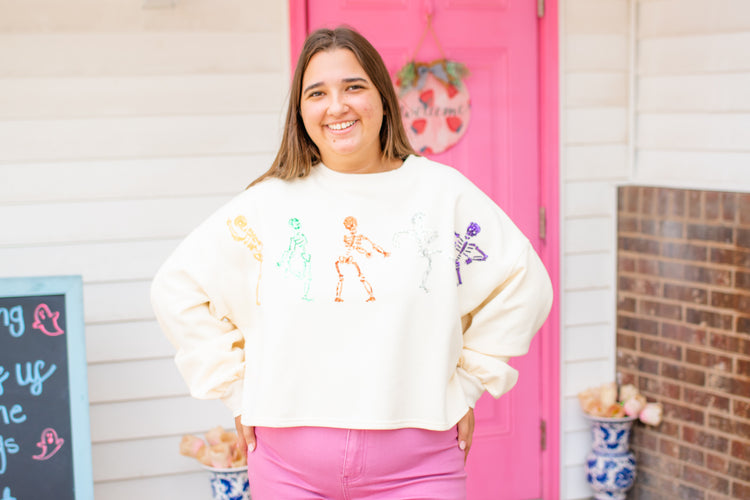 Groovy Skeletons Sweatshirt