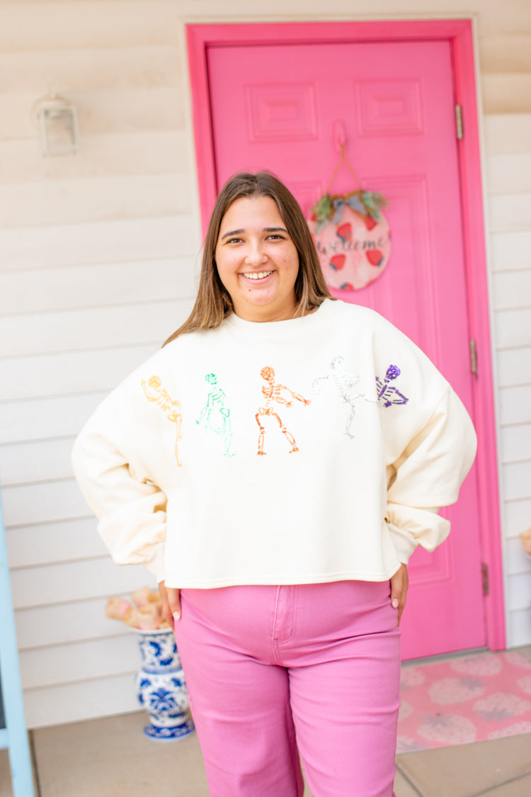 Groovy Skeletons Sweatshirt