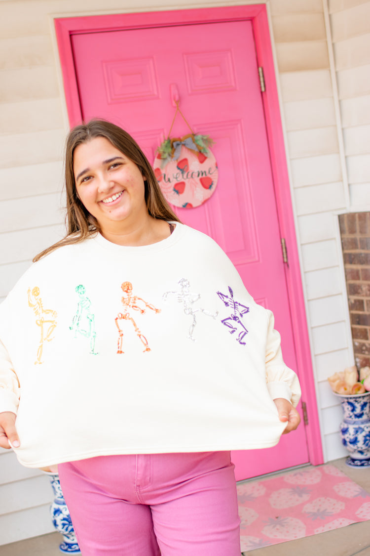 Groovy Skeletons Sweatshirt