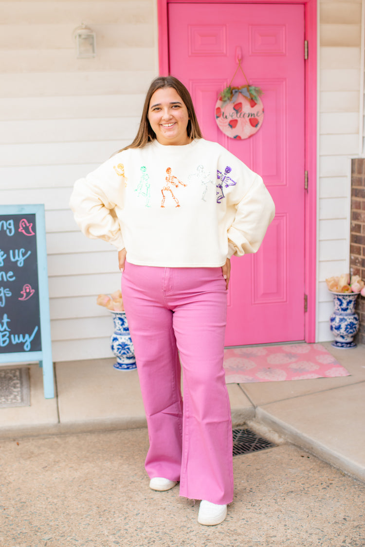 Out of Mind Jeans Wild Rose