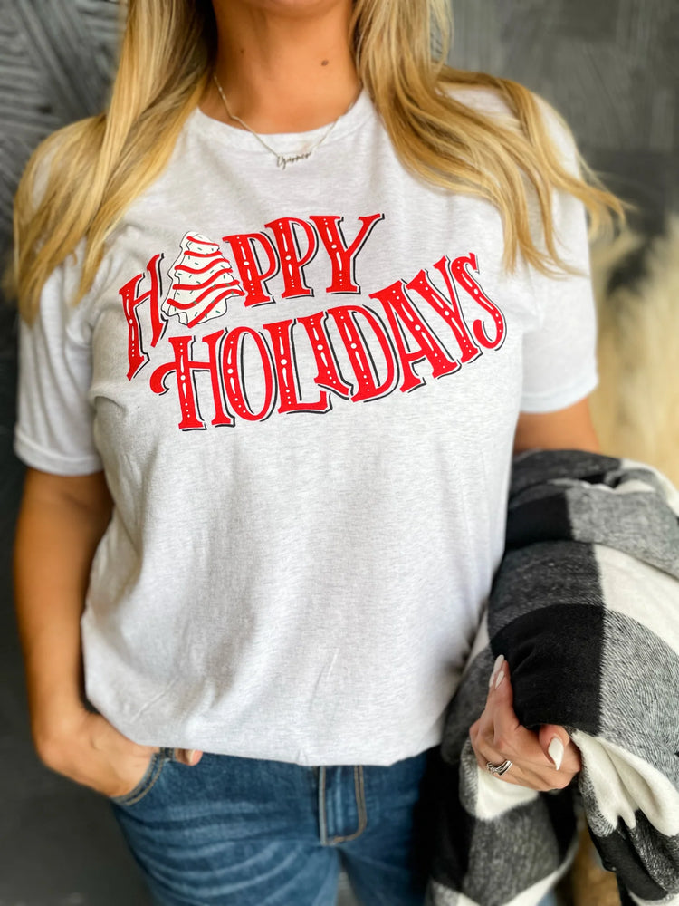 Tree Cake Holidays Tee
