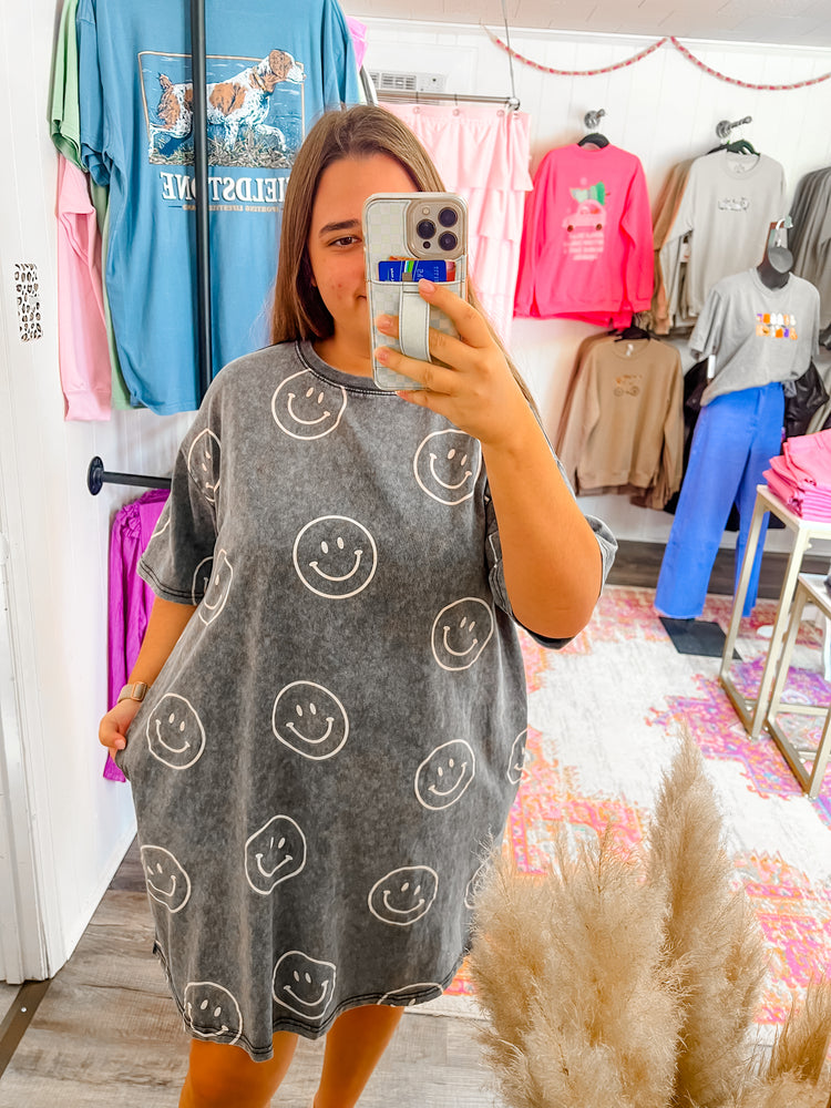 Live Laugh Love Dress Black