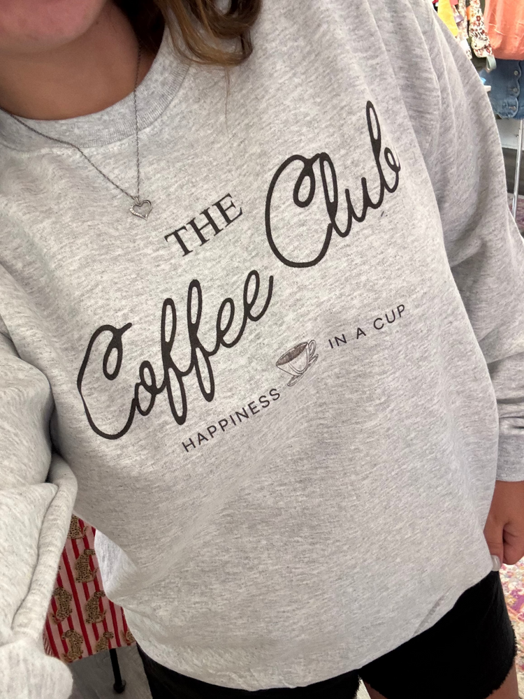 The Coffee Club Graphic Sweatshirt