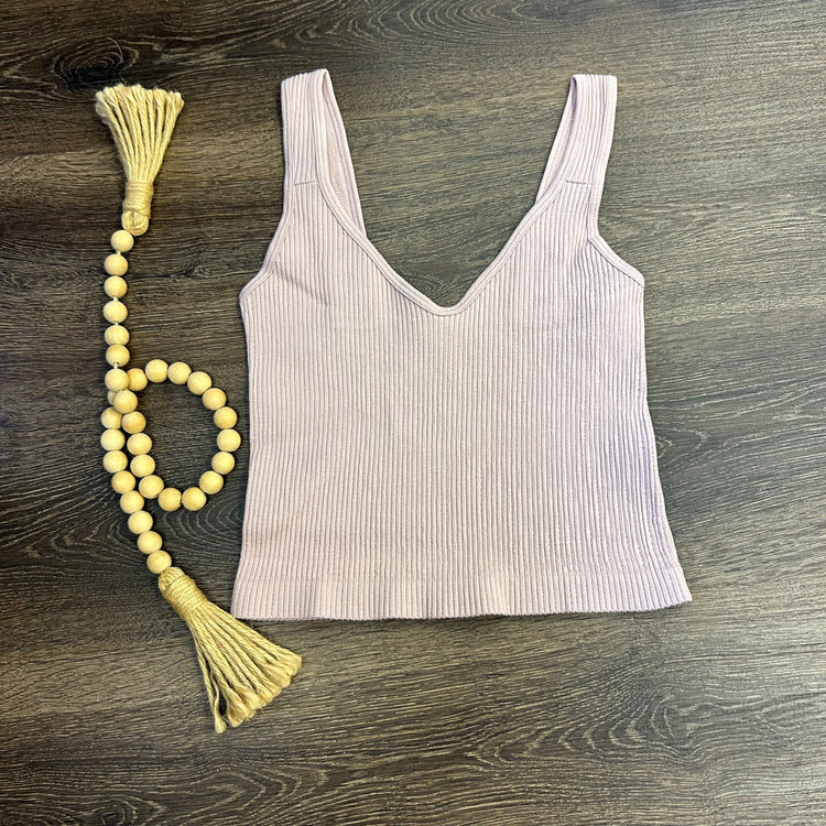 Out Of Mind Crop Top Rose