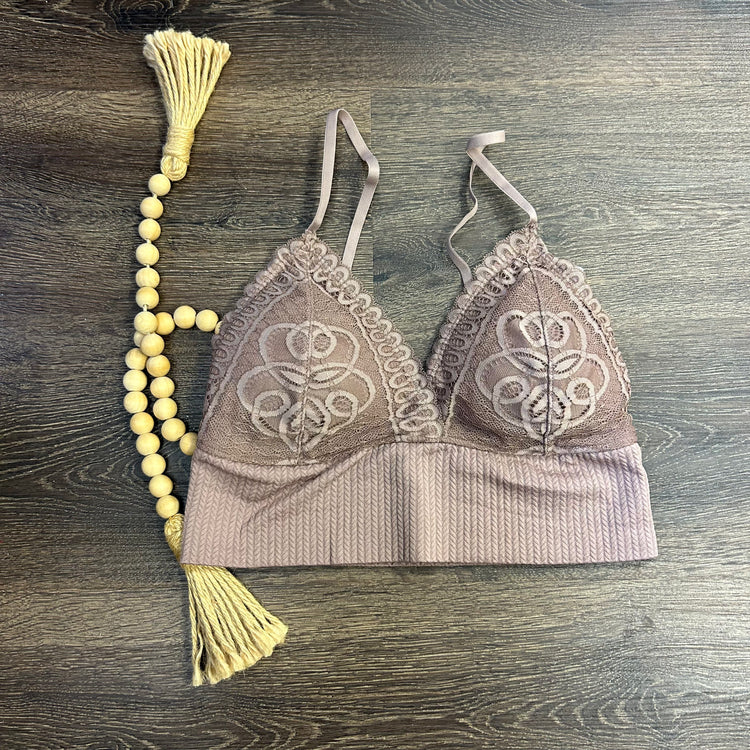 In My Moment Bralette Cocoa