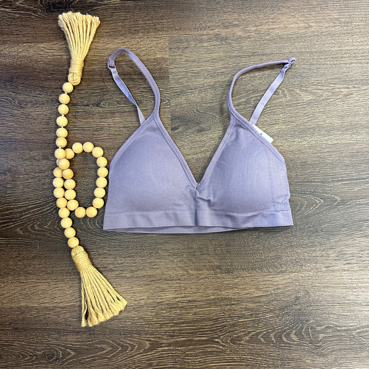 Big Mood Bralette Purple Sky