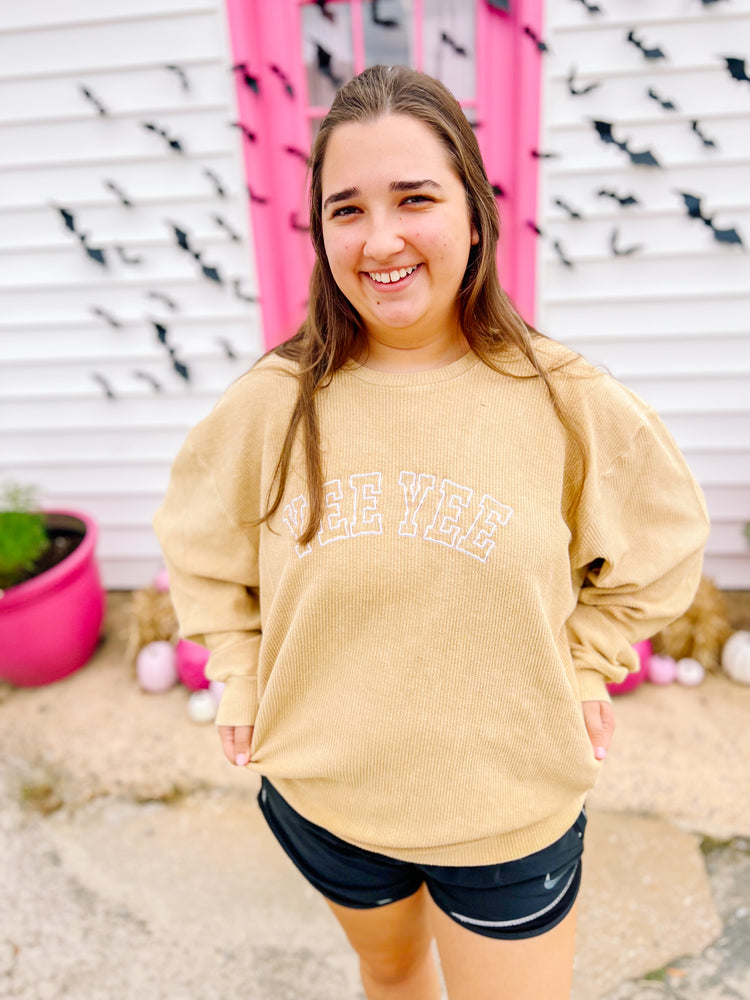 Yee Yee Corded Sweatshirt