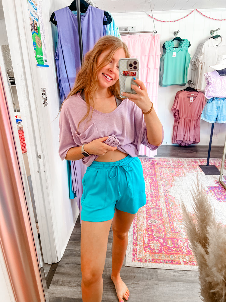 Next Thing You Know Shorts Blue