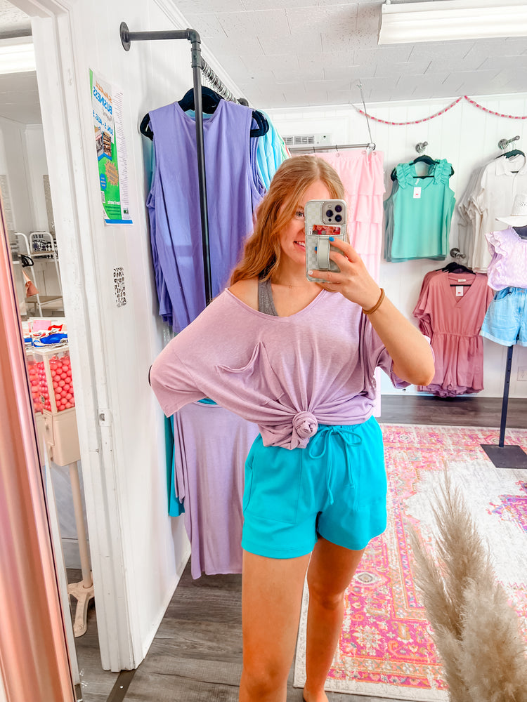 Next Thing You Know Shorts Blue