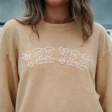 Yee Yee Corded Sweatshirt