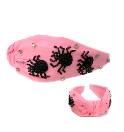 Spider Beaded Head Band