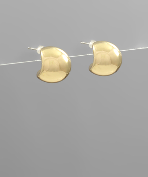 Puffy Dome Hoops