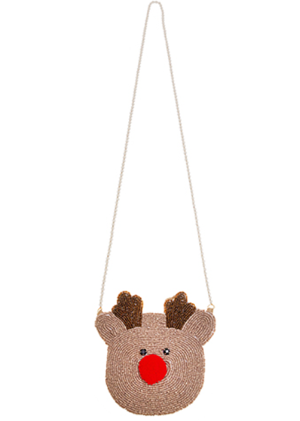 Christmas Rudolph Crossbody Pouch