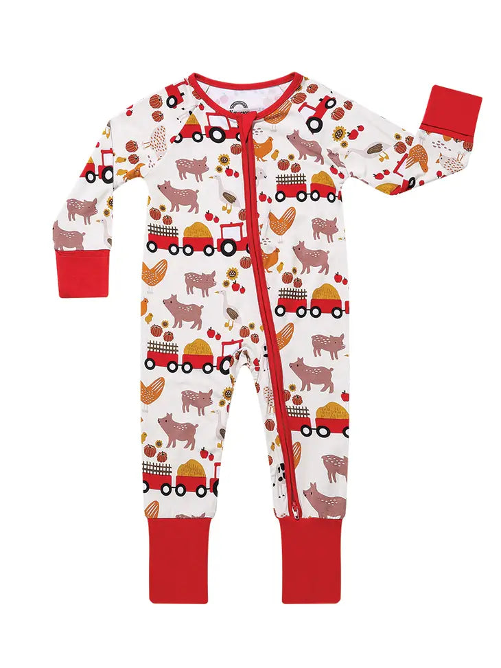 Farm Friends Bamboo Pajamas