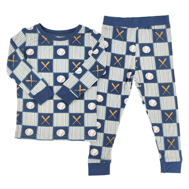 Baseball Patchwork Bamboo Set PRE-ORDER 3/29